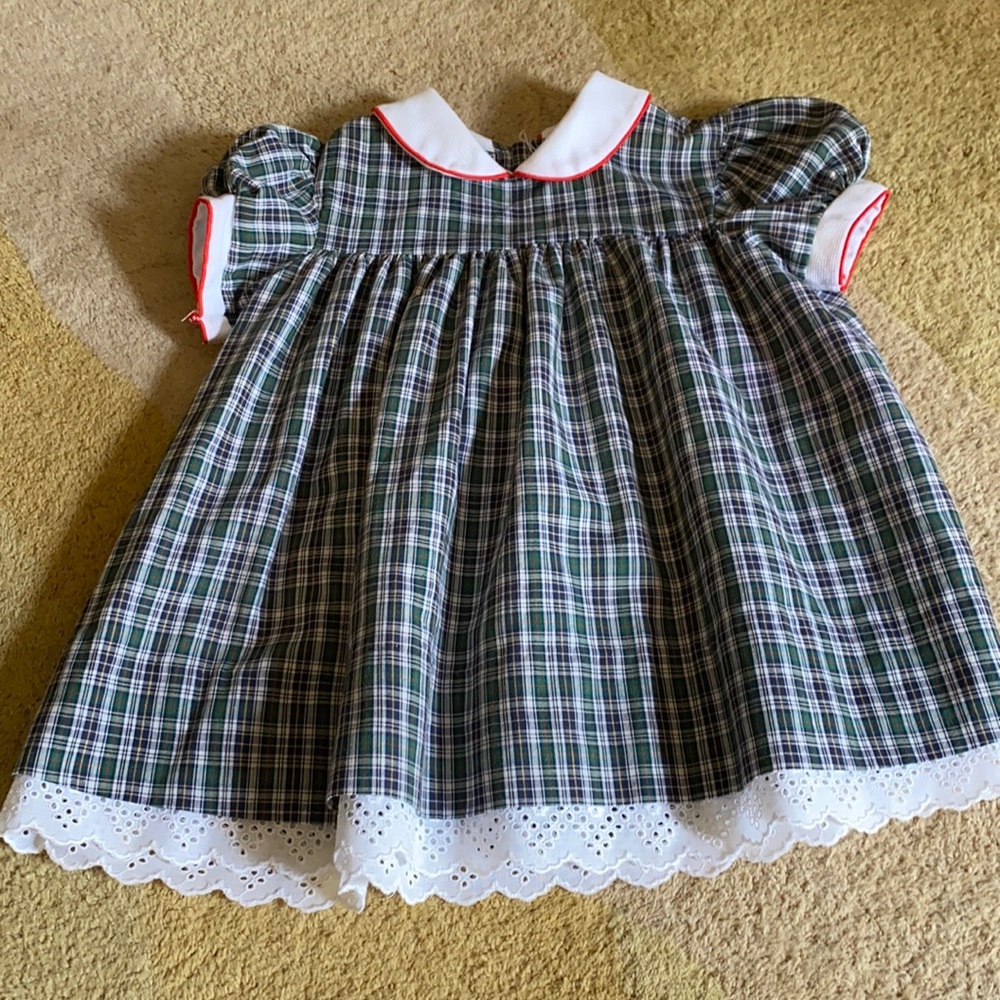 Vintage plaid dress